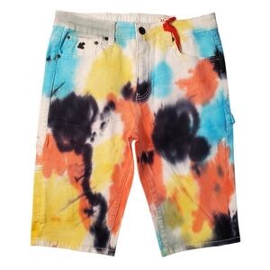 Sz Various muti colors born fly denim jeans